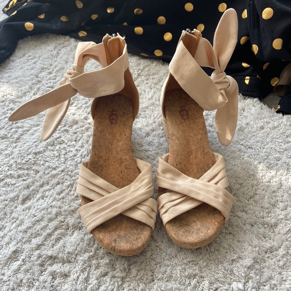Super cute Ugg sandals. Worn only a few times